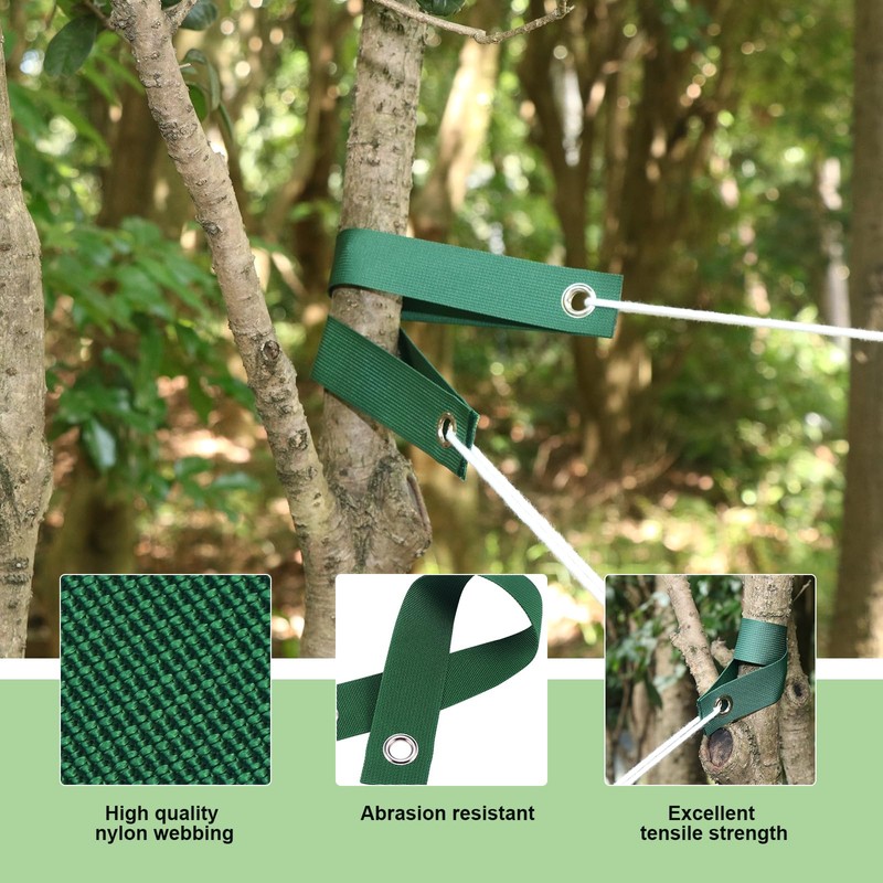 eROOSY Pack of 12 Tree Straps for Staking, Tree Support