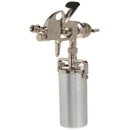 Detail Paint Sprayer Gun - Pattern and Fluid Control Handheld Sprayer w/ 8-ounce Anti-Drip Canister (Campbell Hausfeld DH550000AV)