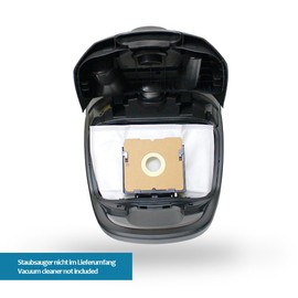 MisterVac | 20x SG Staubsaugerbeutel kompatibel mit Hanseatic HBVC80012WMC