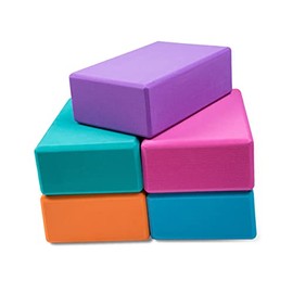Gatuida High Density Eva Yoga Block for Exercise and Non Slip Moisture Green Yoga Brick Lightweight Support for Stretching and Fitness Workouts