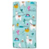 HGOD DESIGNS Alpaca Hand Towels, Cartoon Cute Llama Alpaca Cactuses