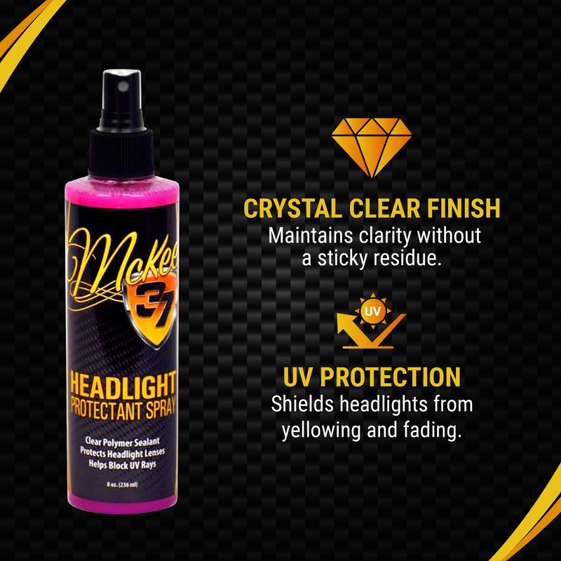 McKee's 37 - Headlight Protectant Spray | Headlight Sealant UV