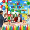 Gaming Party Decorations for Boys, Super Brother Birthday Party Supplies