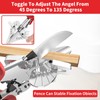 GARTOL Ratchet Miter Shears for Angular Cutting Molding Crafting,Adjust 45-135