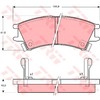 TRW GDB3165 Brake Pad