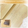 sandpaint 4 Tier Wooden Cabinet Tray Dividers, Kitchen Vertical Baking