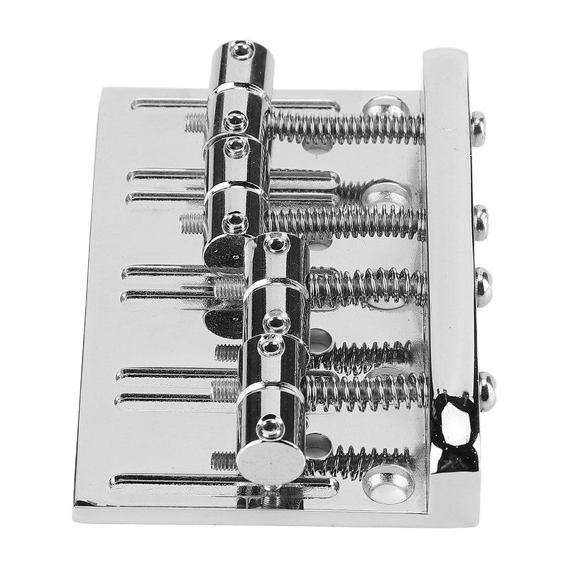4 String Bass Bridge Assembly Lateral Adjustment Support Greater String