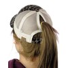 C.C Ponycap Messy High Bun Ponytail Adjustable Mesh Trucker Baseball