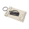 BlackStuff Carbon Fibre Keyring Compatible with MX-5 Na MK1 1989-1997