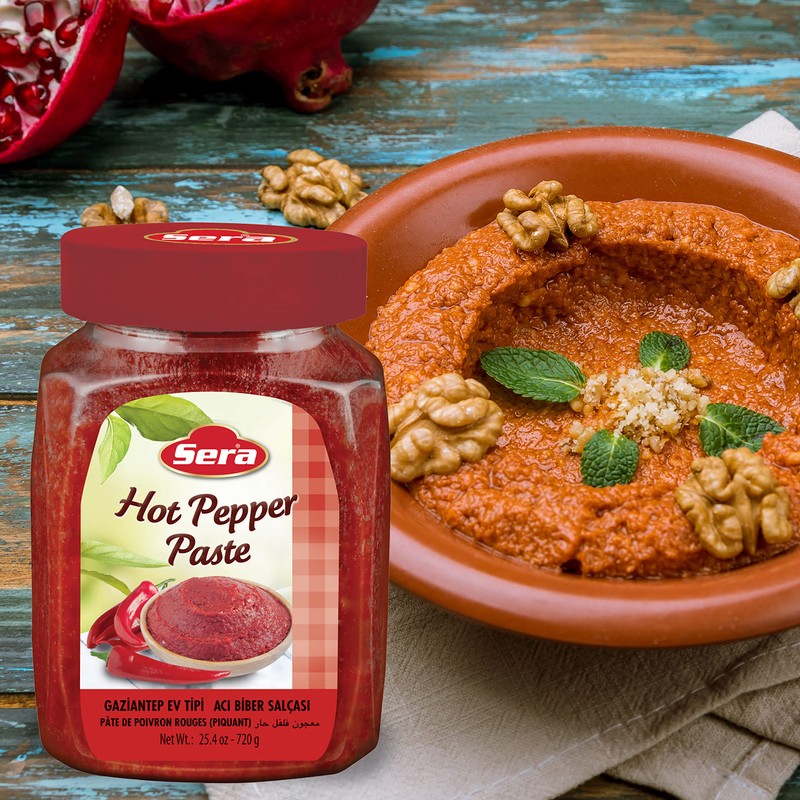 Sera Hot Pepper Paste 25.4 Oz Jar (2 PACK) |