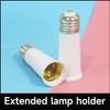 65mm E27 Light Socket Extender for Light Bulb Extender Extension