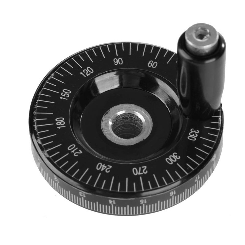 Hand Wheel for Milling Machine, 63 mm Solid Bakelite Hand