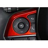 New 80 Series Harrier Steering Garnish, Red Steering Wheel Cover,