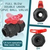2 Inch UPVC Slip Socket End True Union Ball Valve