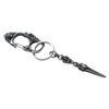 Artemis Kings Skull Crown Dagger Keychain AKK0005 Men's Women's Brand