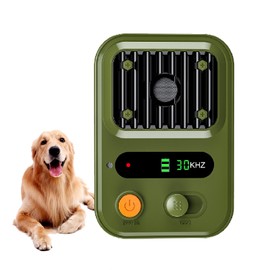 HoneTeek Dog Bark Deterrent Devices, 50 Ft Anti Barking Device for Dogs Waterproof, 3 Modes Dog Barking Silence Rechargeable Ultrasonic Electric Bark Box Outdoor Indoor Use