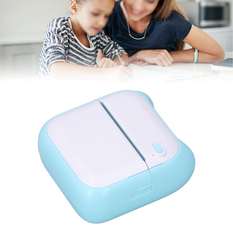 Pocket Thermal Printer with 5 Roll Paper Wireless HD Print