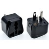Tekit Black NEMA 6-20P Universal Plug Adapter110-250V 15A,Universal World to