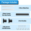 Gekufa Adjustable RV Screen Door Cross Bar Handle Universal Fit