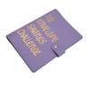 Money Saving Binder Waterproof PU Leather A5 Budget Binder with