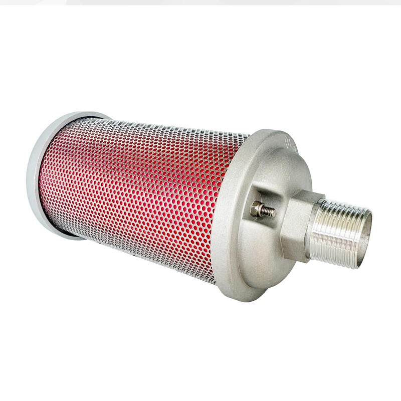 X10 XY-10 Air Compressor Muffler 1" NPT Male, Air Exhaust