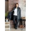 Clearstone Men's Cosplay Halloween Black Cloak Unisex Black
