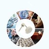 Wool Felt Polishing Pad,100 Pieces Buff Clean Wheels Multifunctional Felt