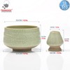 Chawan Matcha Tea Bowl and Matcha Whisk Rest, Chasen Holder,