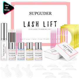 2024 Upgraded Lash Lift Kit for Perming,Curling and Lifting Eyelashes Semi-Permanent Salon Grade Supplies for Beauty Treatments Includes Eye Shields,Pads and Accessories