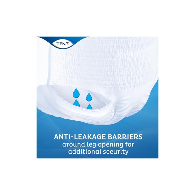 Tena TENA Pants Plus Extra Large (120cm-160cm/46-62in) Pack of 12