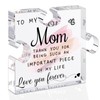 Gifts for mother, Acrylic Plaque Mum Puzzle Gifts, Unique Holiday