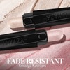 LUXAZA 3PCS Cream Eyeshadow Stick Matte Shimmer Waterproof Long-lasting Crease-proof
