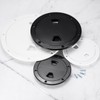 sourcing map Boat Hatch with Screws 4" Round Black