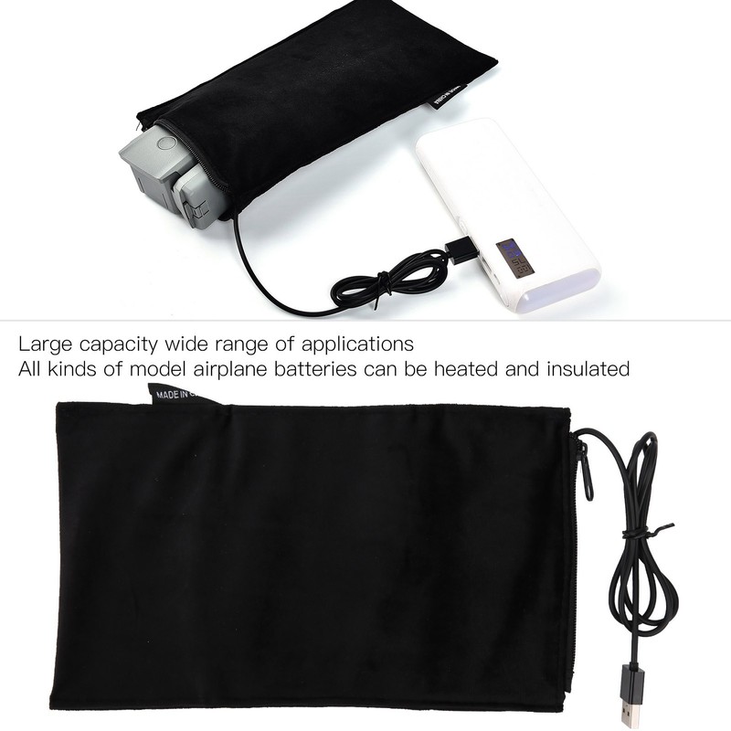 HeatResistance Drone Battery Warmer Bag Heating ExplosionProof for DJI Mavic