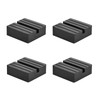 DEDC 4PCS Square Jack Stand Pad for Toe Jack Axle