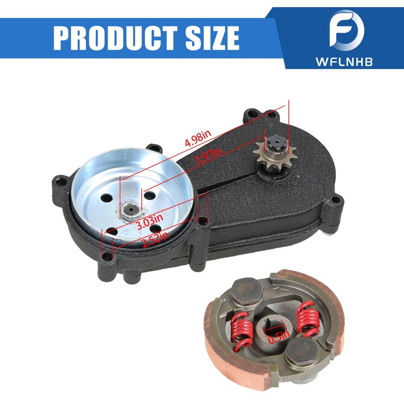 WFLNHB Rotary Gear Reduction Box Clutch Teeth Replacement for 47cc