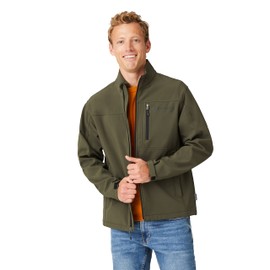 Free Country Men's Journeyman Flex Super Softshell® Jacket Dark Olive S