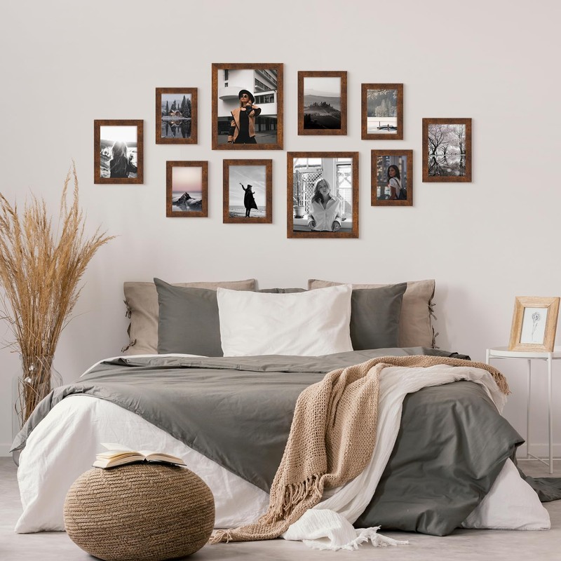 iRahmen Collage Picture Frames Set of 10, Wall Decor for