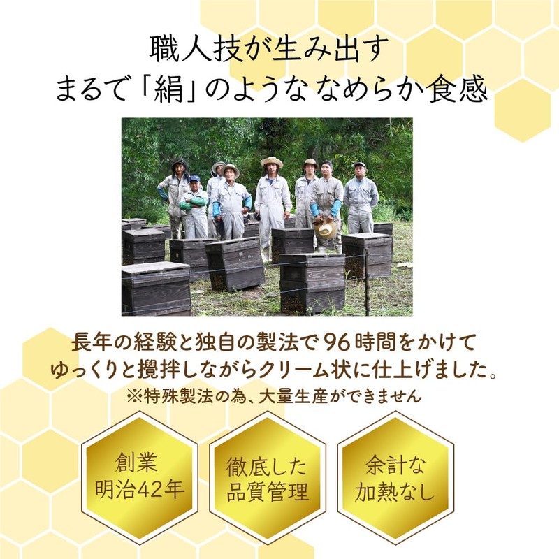 Fujii Apiary Silk Genuine Canadian Honey Cream Honey