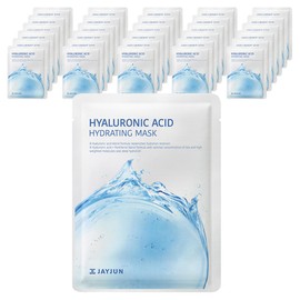 Jayjun Hyaluronic Acid Hydrating Mask Pack, 1 Pack, 60 Pieces / 제이준 히알루론산 하이드레이팅 마스크팩, 1개입, 60개