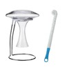 Lily's Home Wine Decanter Drying Stand with Rubber Coated Top