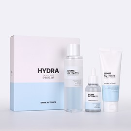 BiomeActivate [Ba Liquid] Moisture 3-piece set / Moisture care for youthful skin, radiance, moisture supply, moisture loss prevention, oil and moisture balance / [바액] 수분 3종 세트 /동안수분케어 피부결 광채 수분공급 수분손실방지 유수분밸런스