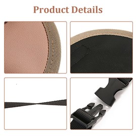 KBIBCK Children's Footrest, Adjustable Footrest Airplane, Ragable Adjustable Aeroplane Leg Rest for Airplanes/Car, Aeroplane Seat Extension Children for Car, High Speed Trains, Planes