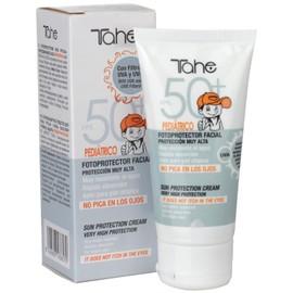 Tahe Pediatric Sun Protection Photoprotector Solar Face Cream SPF50+, 50 ml