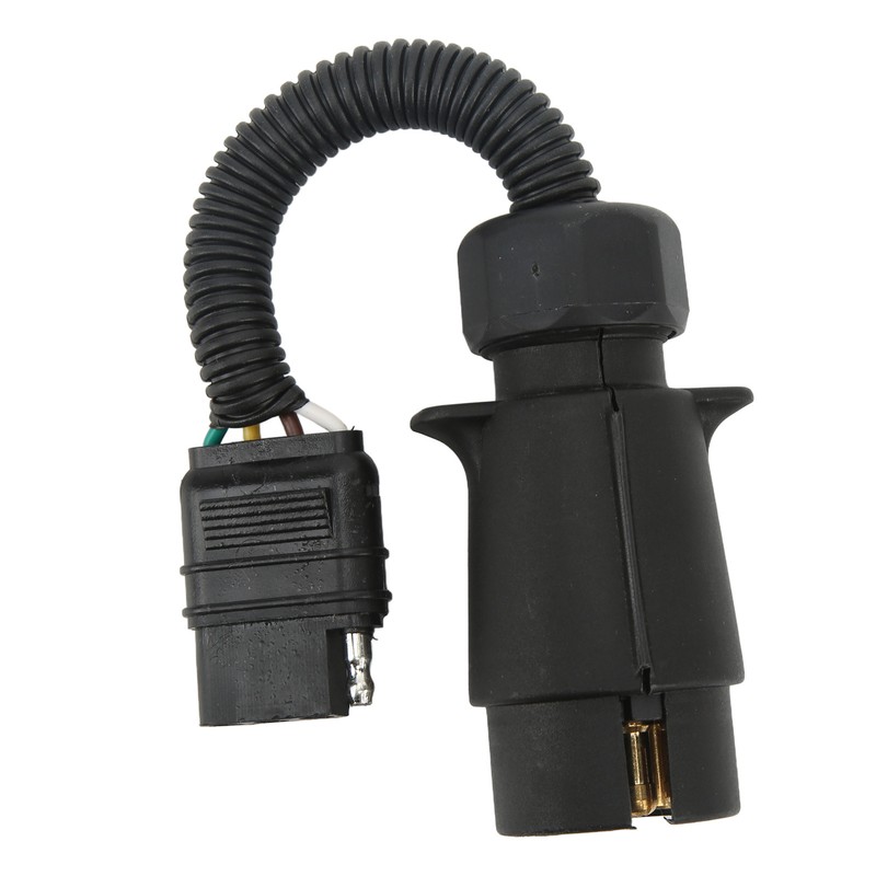 Trailer Wire Adapter Plug 7 Pin Round to 4 Pin