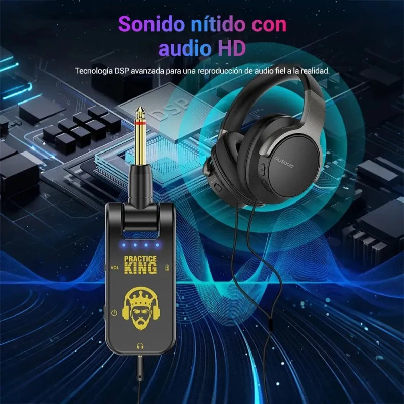 Amplificador De Auriculares Generic 1 Puerto 3.5mm