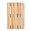 noTrash2003, Set of 4 Wooden Coasters for Cups and Small
