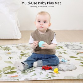 Insular SU5017 Multi-Use Baby Play Mat Kids Play Rug Babies Carpet Non Slip Waterproof Durable