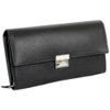 Waiter Service Taxi Kellnergeldbörse Genuine Leather Wallet Black