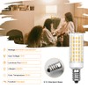 LFLAMPON Dimmable E12 Led Bulbs 3000K Warm White 5W, Replace